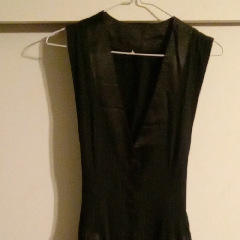 H&M Black Midi Dress